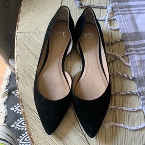 Marc Fisher Black Flats